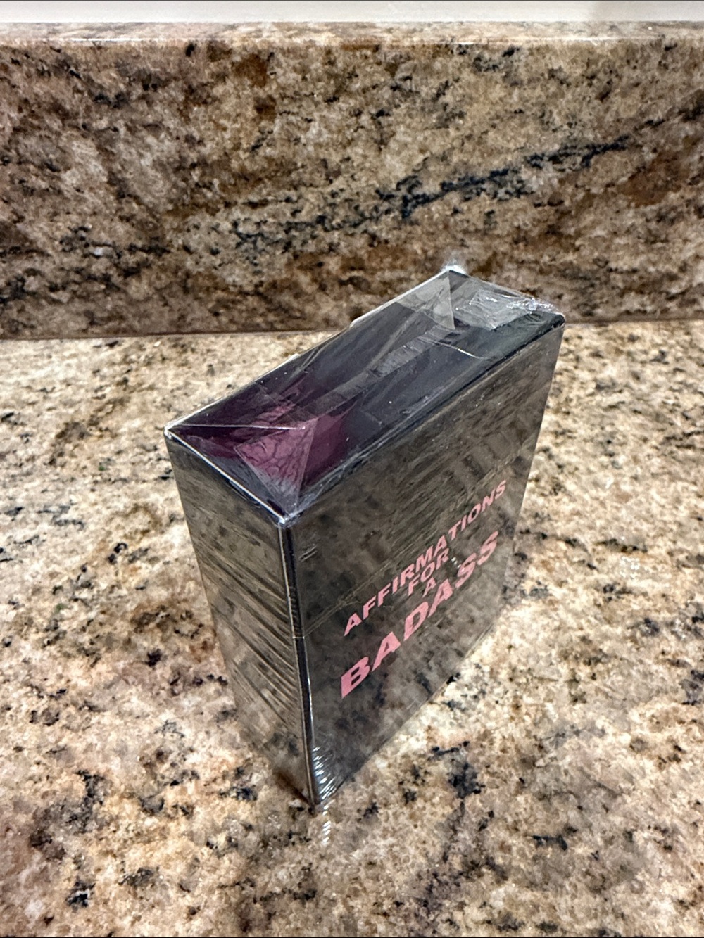 Affirmations for a Badass Deck - Black with Pink Text - Picture 3 of 4